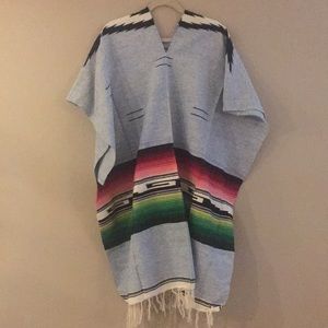 Vintage Native Handmade woven Poncho/Blanket